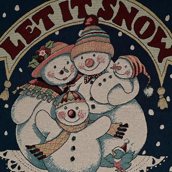 Mary Engelbreit Tapestry Throw with Fringe - Picture 2 of 8